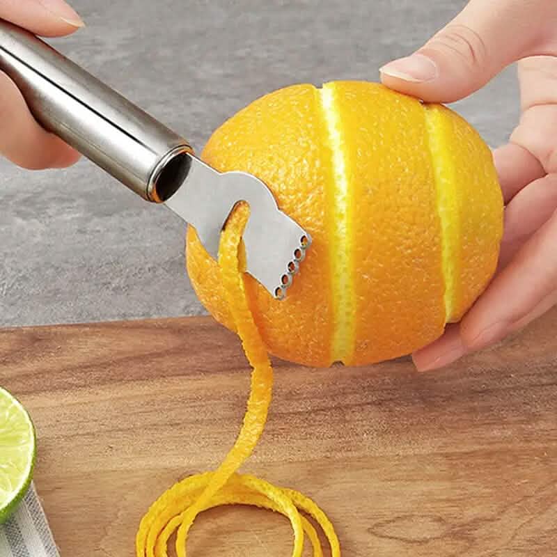 3-Pieces: Lemon Grater Stainless Steel Peeler by DailySale