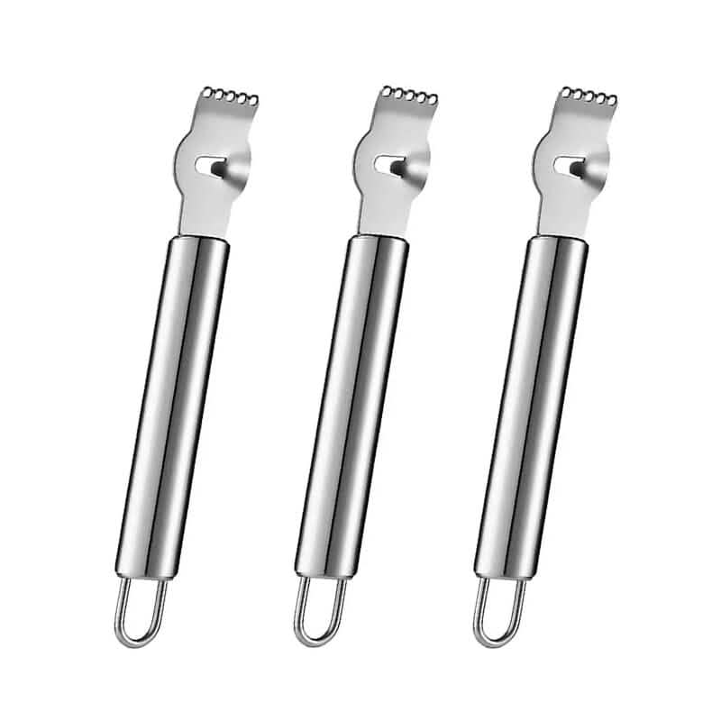 3-Pieces: Lemon Grater Stainless Steel Peeler by DailySale