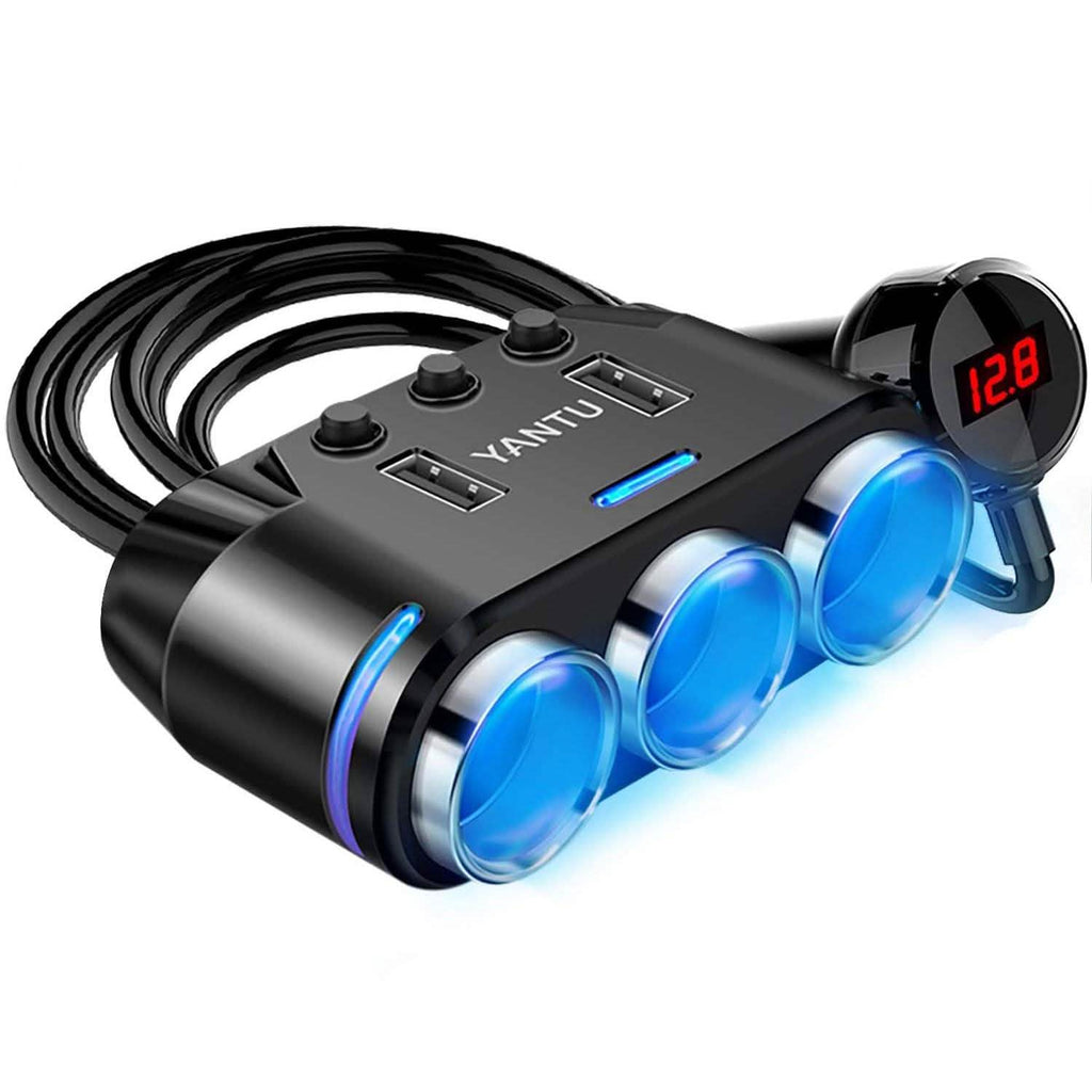 3 Socket Cigarette Lighter Splitter by DailySale