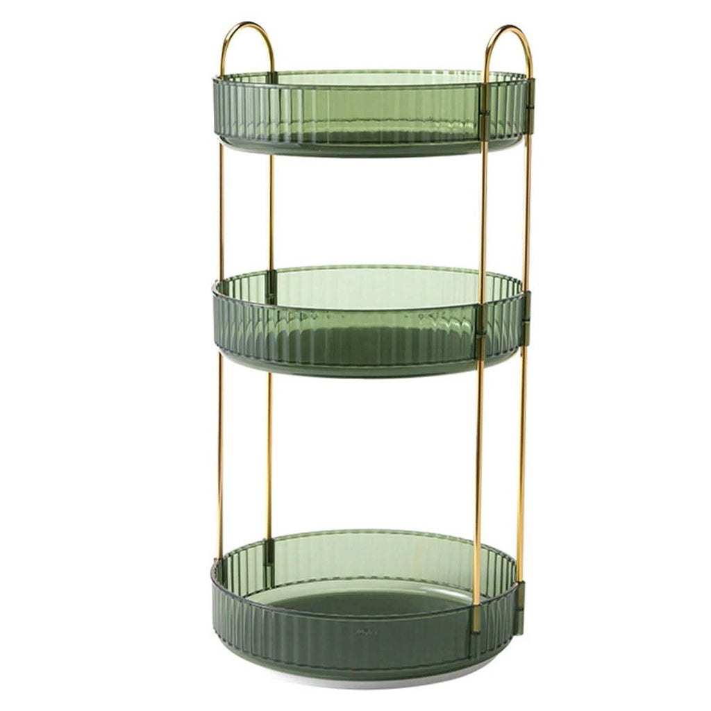 3-Tier 360¬∞ Spinning Rotating Makeup Organizer by DailySale