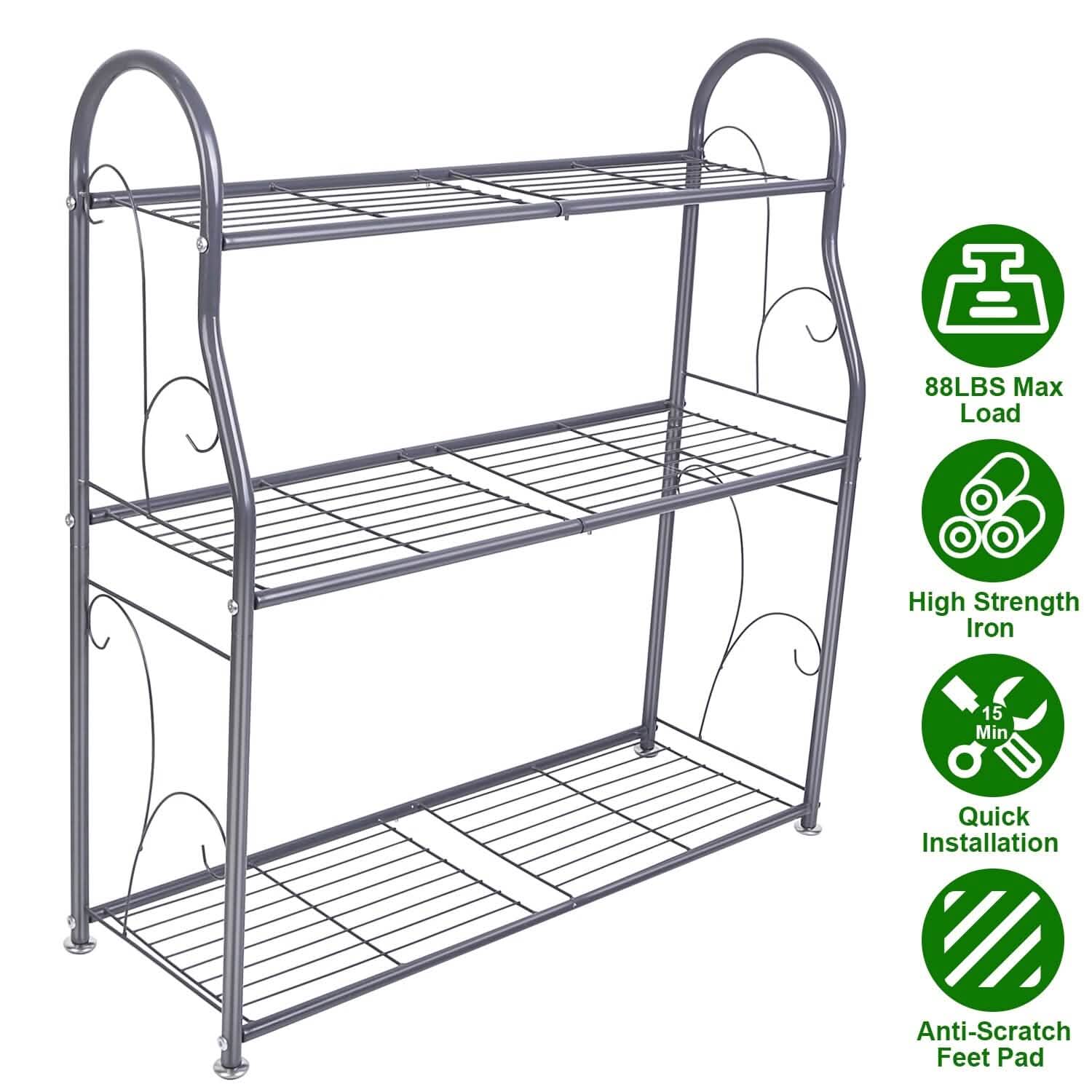 3-Tier Plant Stand Shelf Display Rack by DailySale