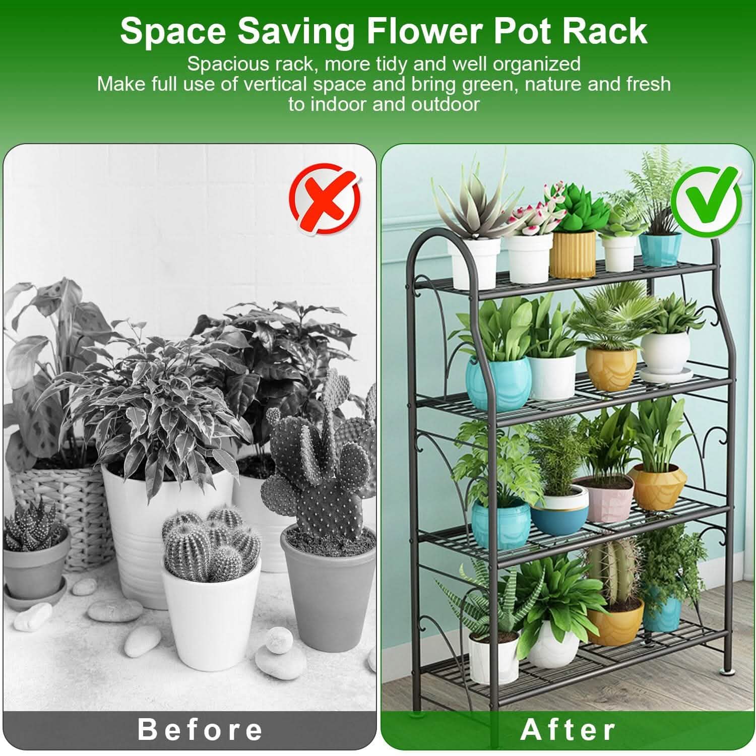 3-Tier Plant Stand Shelf Display Rack by DailySale