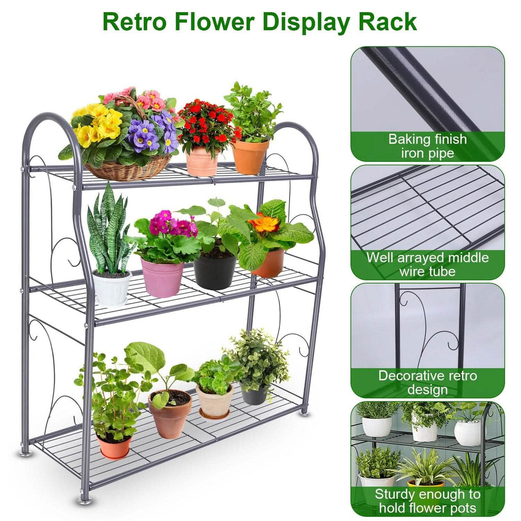 3-Tier Plant Stand Shelf Display Rack by DailySale