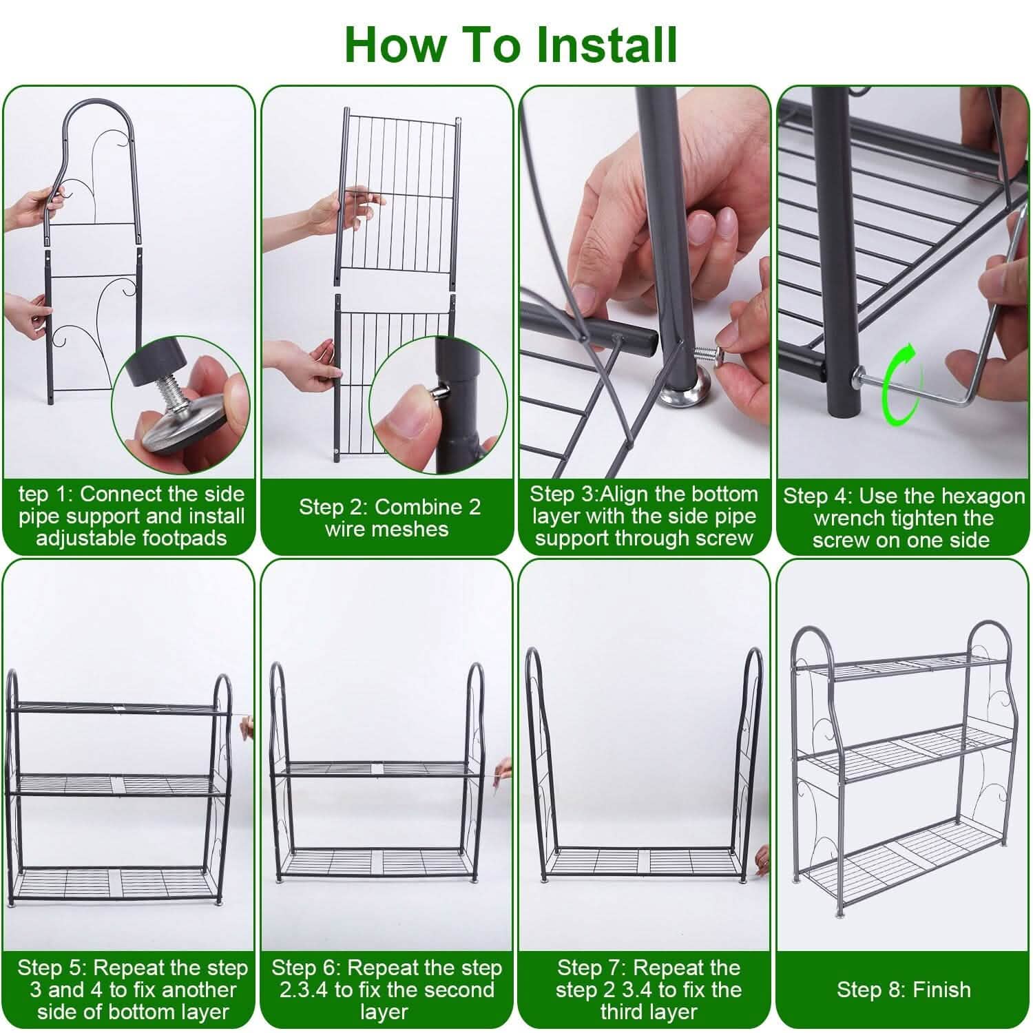 3-Tier Plant Stand Shelf Display Rack by DailySale