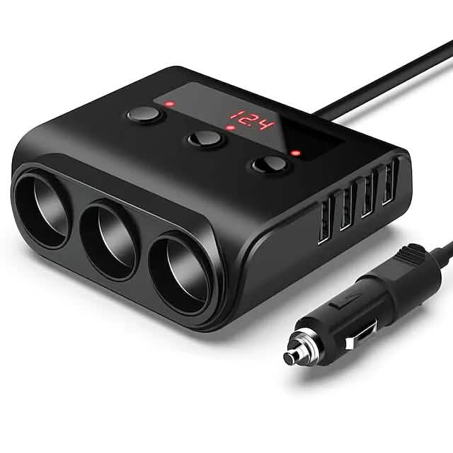 3-Way Car Plug Charger Adapter by DailySale