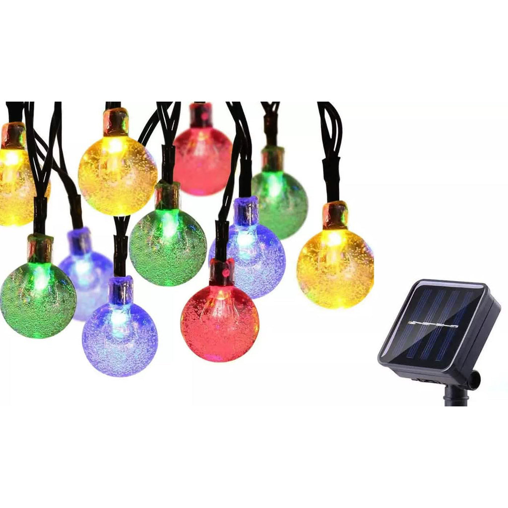30 LED Solar String Ball Lights Outdoor Waterproof Garden Decor by DailySale