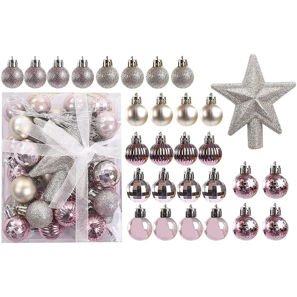 30-Piece: Christmas Balls Ornaments for Xmas Tree by DailySale