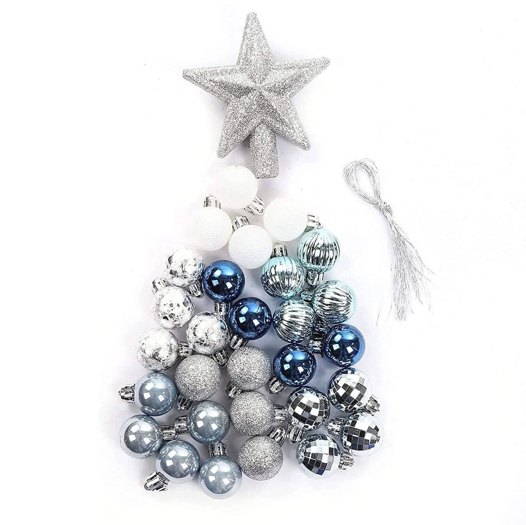 30-Piece: Christmas Balls Ornaments for Xmas Tree by DailySale