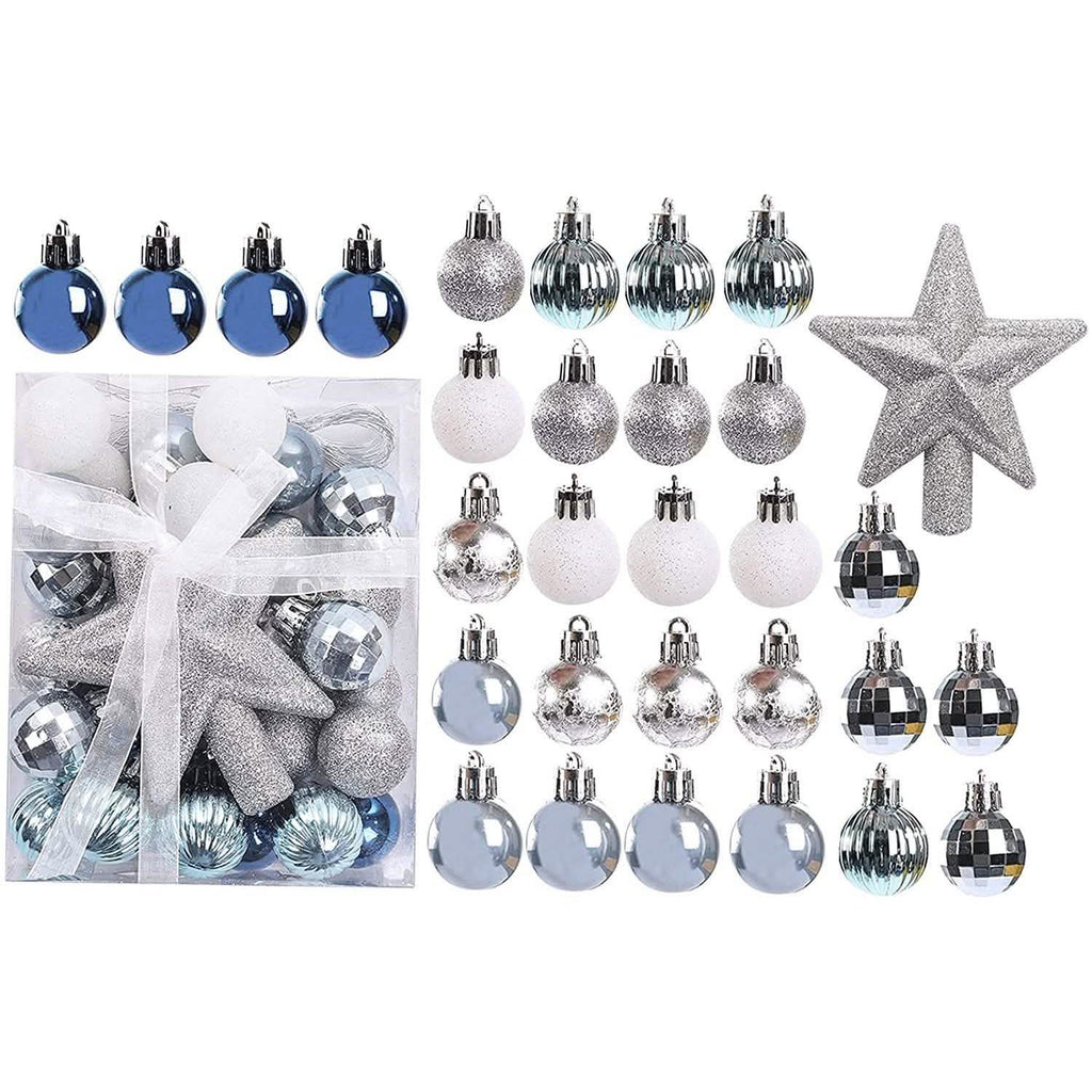30-Piece: Christmas Balls Ornaments for Xmas Tree by DailySale