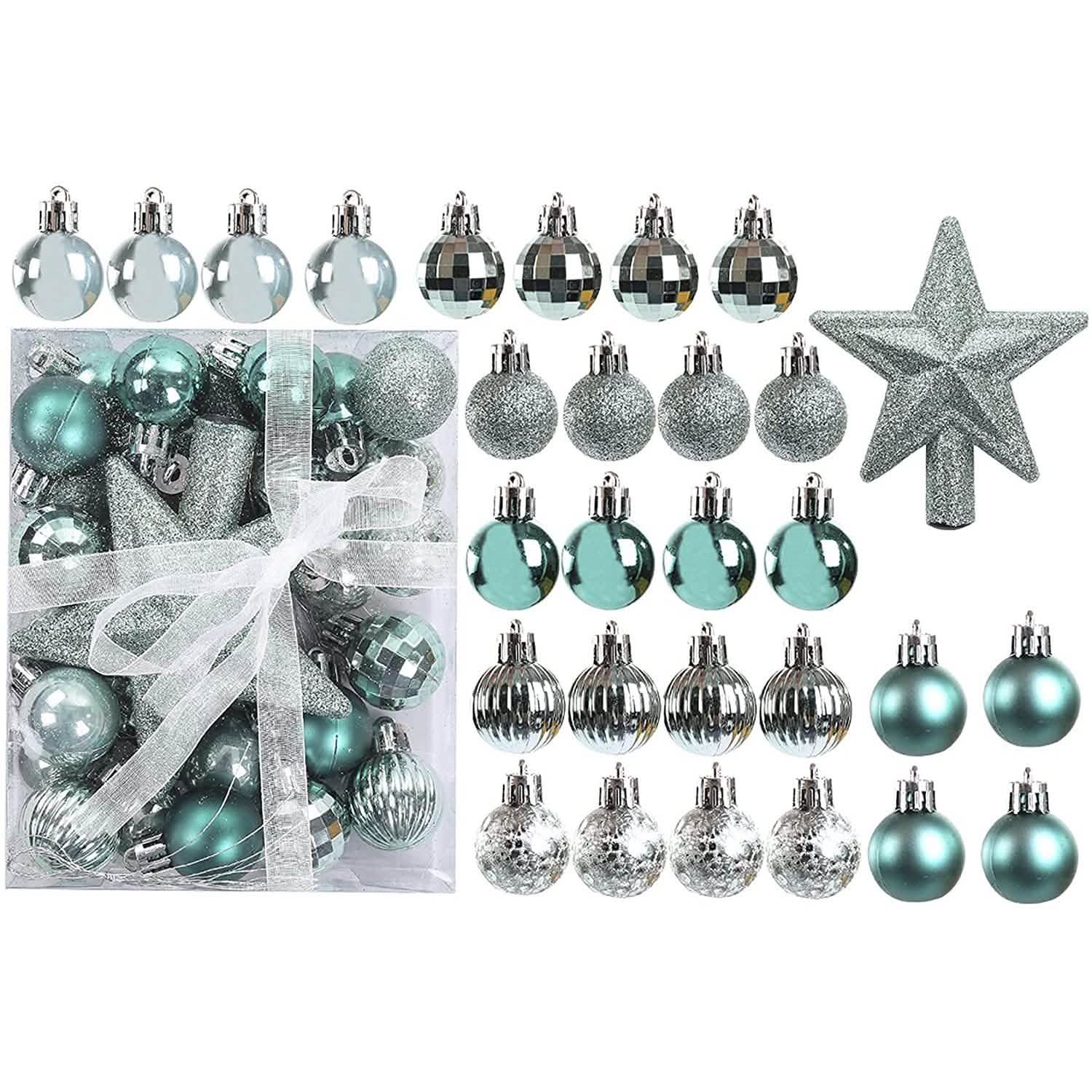 30-Piece: Christmas Balls Ornaments for Xmas Tree by DailySale