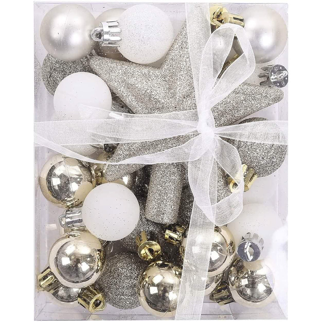 30-Piece: Christmas Balls Ornaments for Xmas Tree by DailySale
