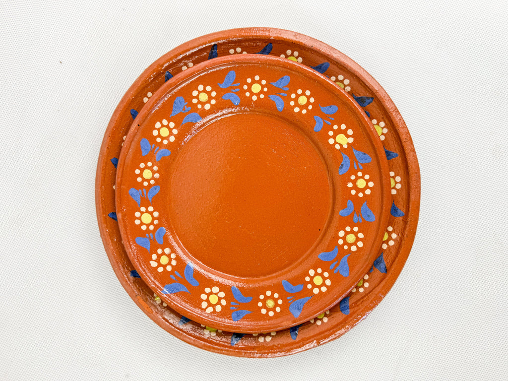 Michoacan Red Clay Pottery Dinnerware Set - Vajilla de Barro by TheMexHub
