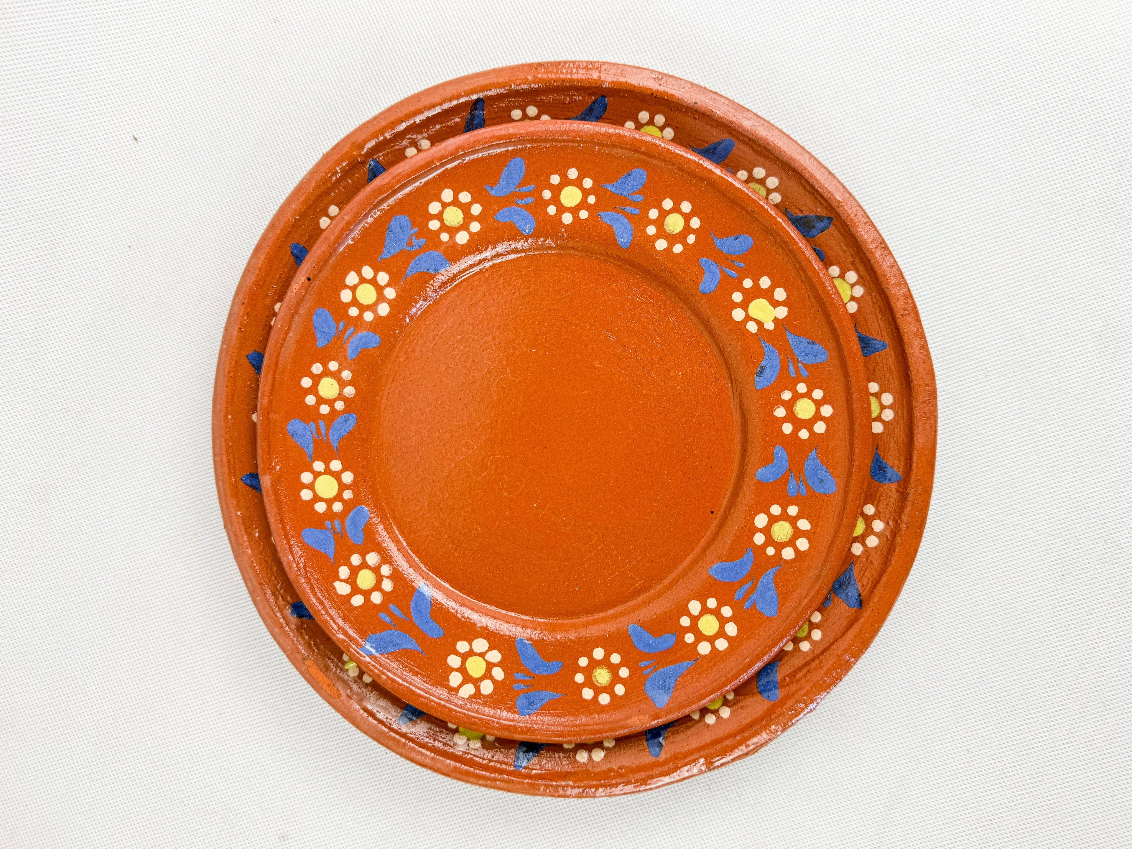Michoacan Red Clay Pottery Dinnerware Set - Vajilla de Barro by TheMexHub
