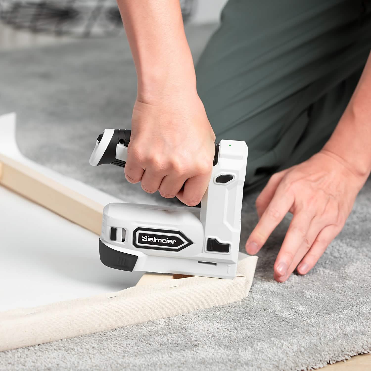 Bielmeier 20V Cordless 2-in-1 Stapler & Brad Nailer by DailySale