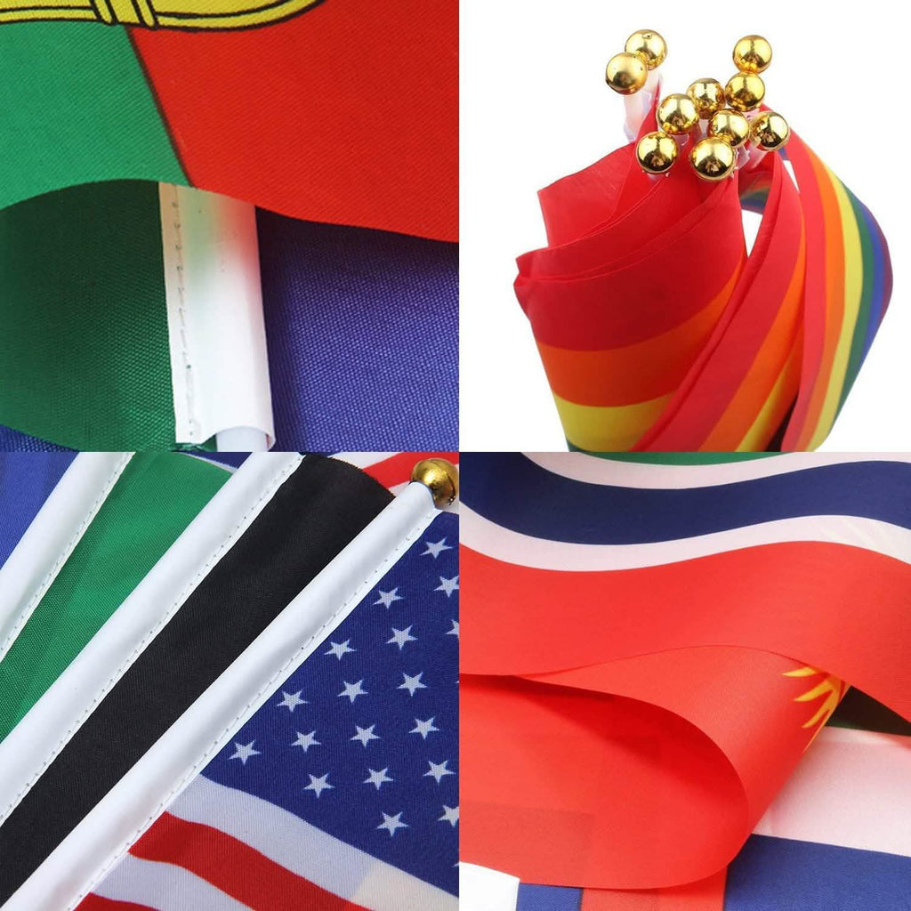 32-Pieces: World Cup 2022 Participating National Teams Flags by DailySale