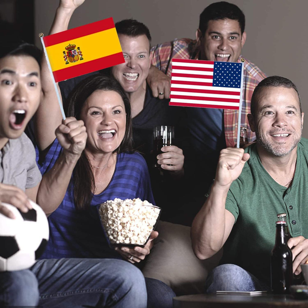 32-Pieces: World Cup 2022 Participating National Teams Flags by DailySale