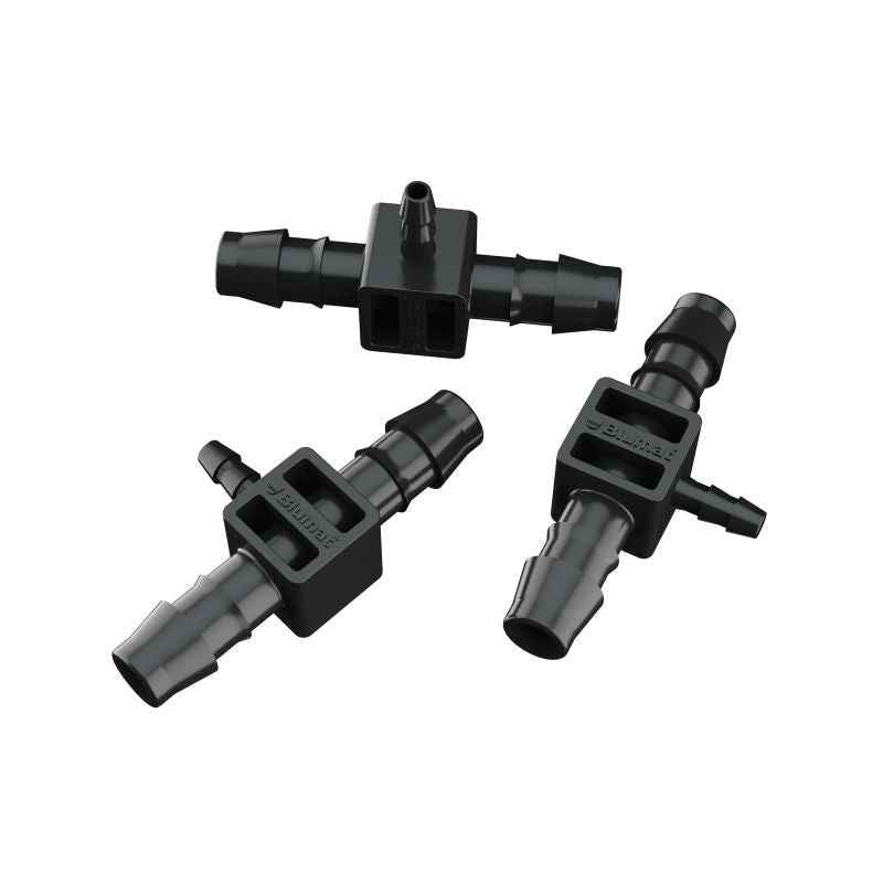 Blumat T-Piece Connector – 8-3-8mm Tee, 3 Pack