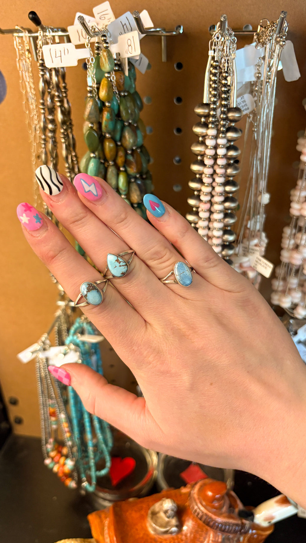 GOLDEN HILLS TURQUOISE RING BY GENEVIEVE FRANCISCO by The Sterling Spur