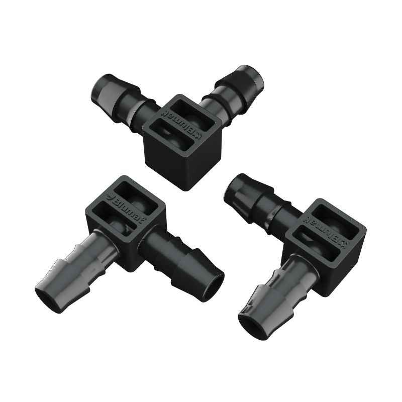 Blumat Elbow Connector – 8-8mm, 3 Pack