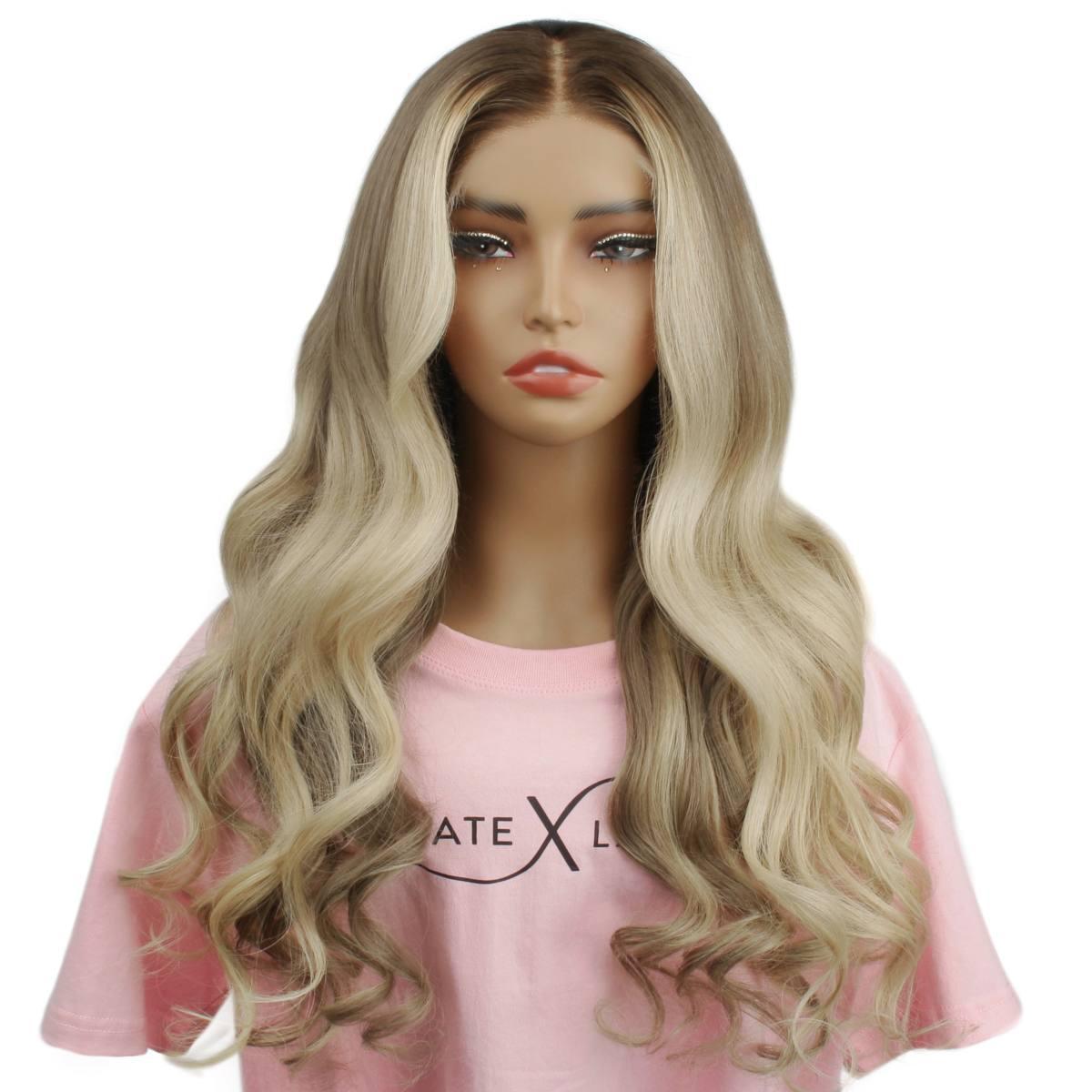 Raw Gabriella Glueless 5x5 HD Lace Professionally Colored 100% Human Hair Closure Wig by Private Label