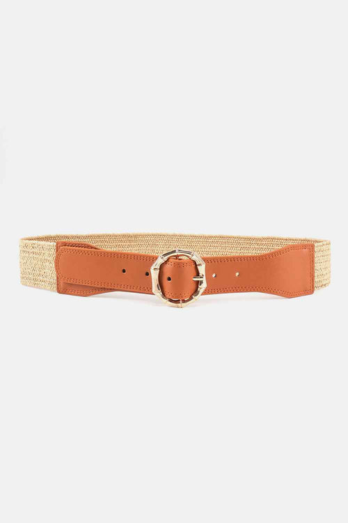 Alloy Buckle Braided Belt by Wild and Free Boutique