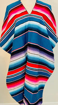 Adult Mexican Saltillo Poncho Sarape Poncho Sarape Saltillo Mexicano by Chica Mexico