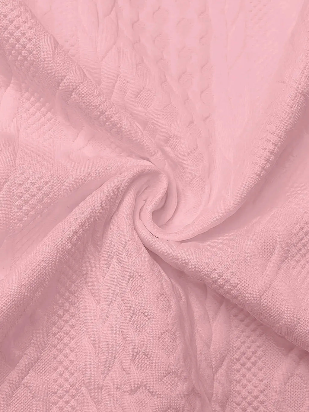 Texture Zip Up Long Sleeve Jacket