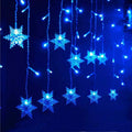 3.5M 96LED Snowflake String Curtain Lights by DailySale