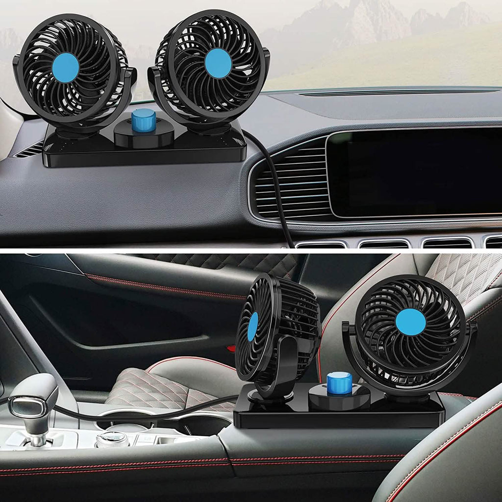 360 Degree Rotatable Car Fan by DailySale