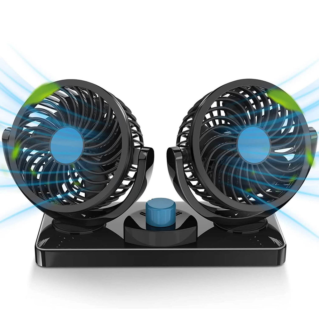 360 Degree Rotatable Car Fan by DailySale