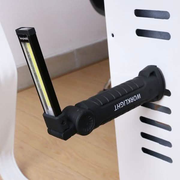360° Rotation Inspection Lamp LED + COB Flexible Cordless Rechargeable Work Light by DailySale