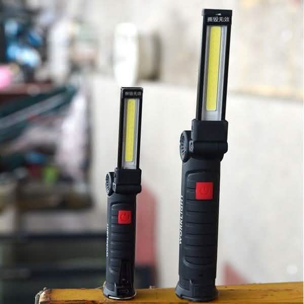 360° Rotation Inspection Lamp LED + COB Flexible Cordless Rechargeable Work Light by DailySale