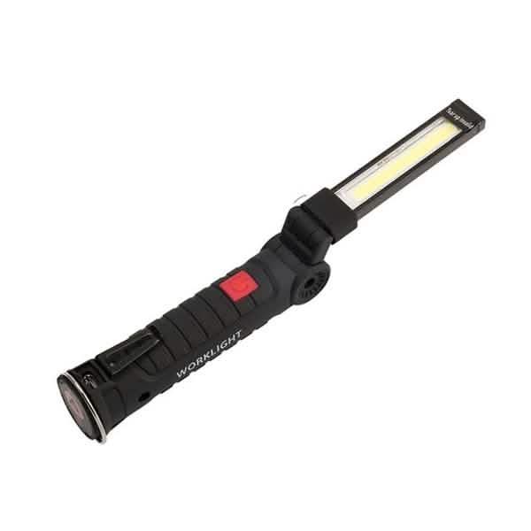 360° Rotation Inspection Lamp LED + COB Flexible Cordless Rechargeable Work Light by DailySale
