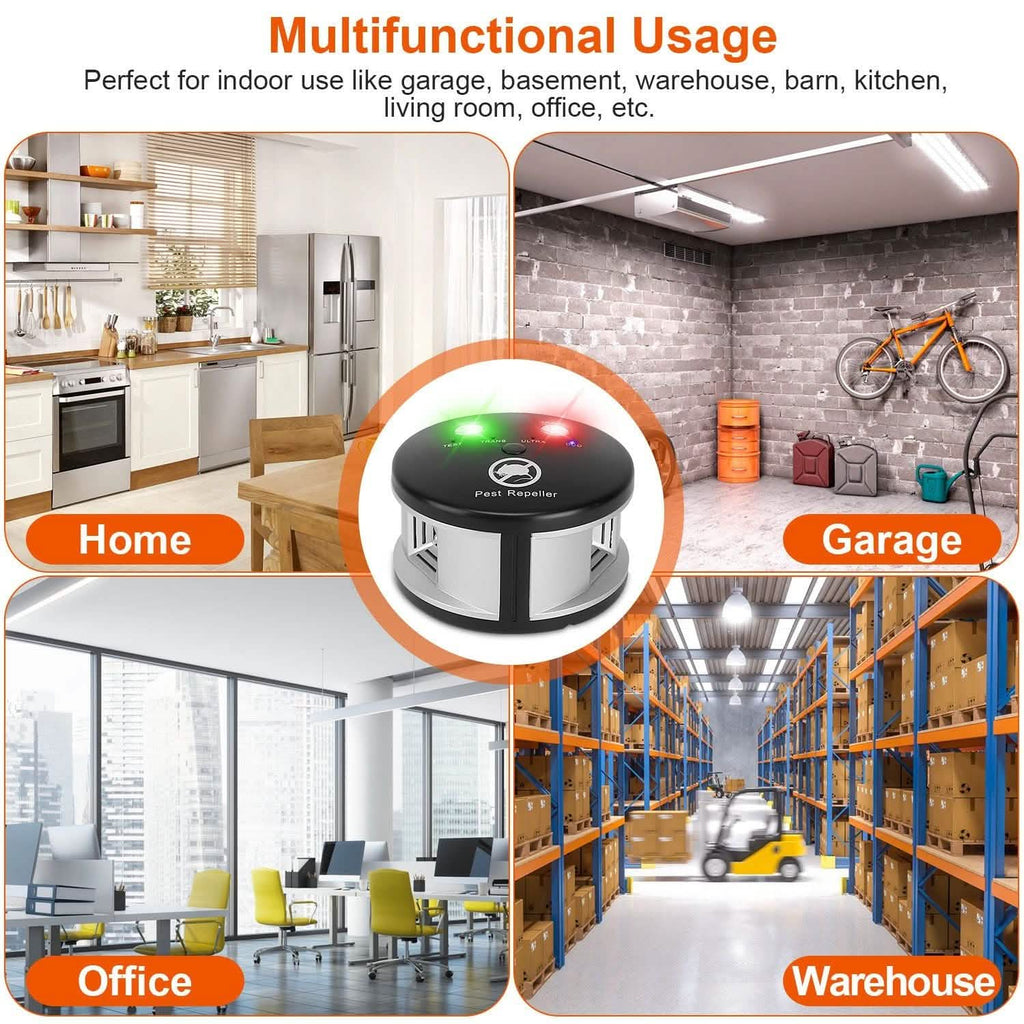 360° Ultrasonic Pest Repeller Electronic Plug-in Pest Control by DailySale