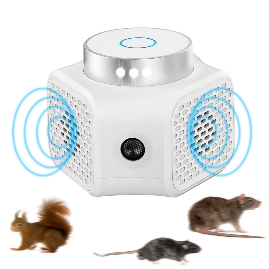 360° Ultrasonic Rodent Chaser Electronic Plug-in Mouse Control by DailySale