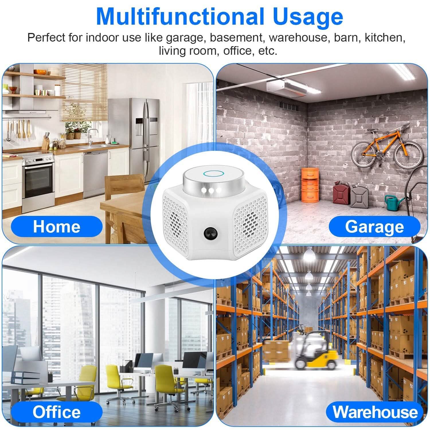 360° Ultrasonic Rodent Chaser Electronic Plug-in Mouse Control by DailySale