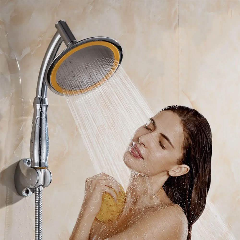 360°Rotatable Adjustable Bathroom Rain Shower Head Spray by DailySale