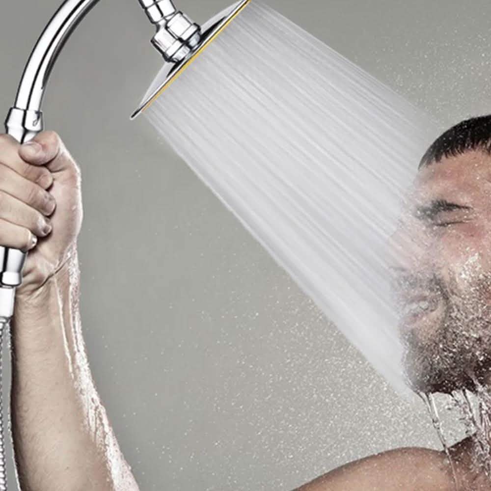 360°Rotatable Adjustable Bathroom Rain Shower Head Spray by DailySale