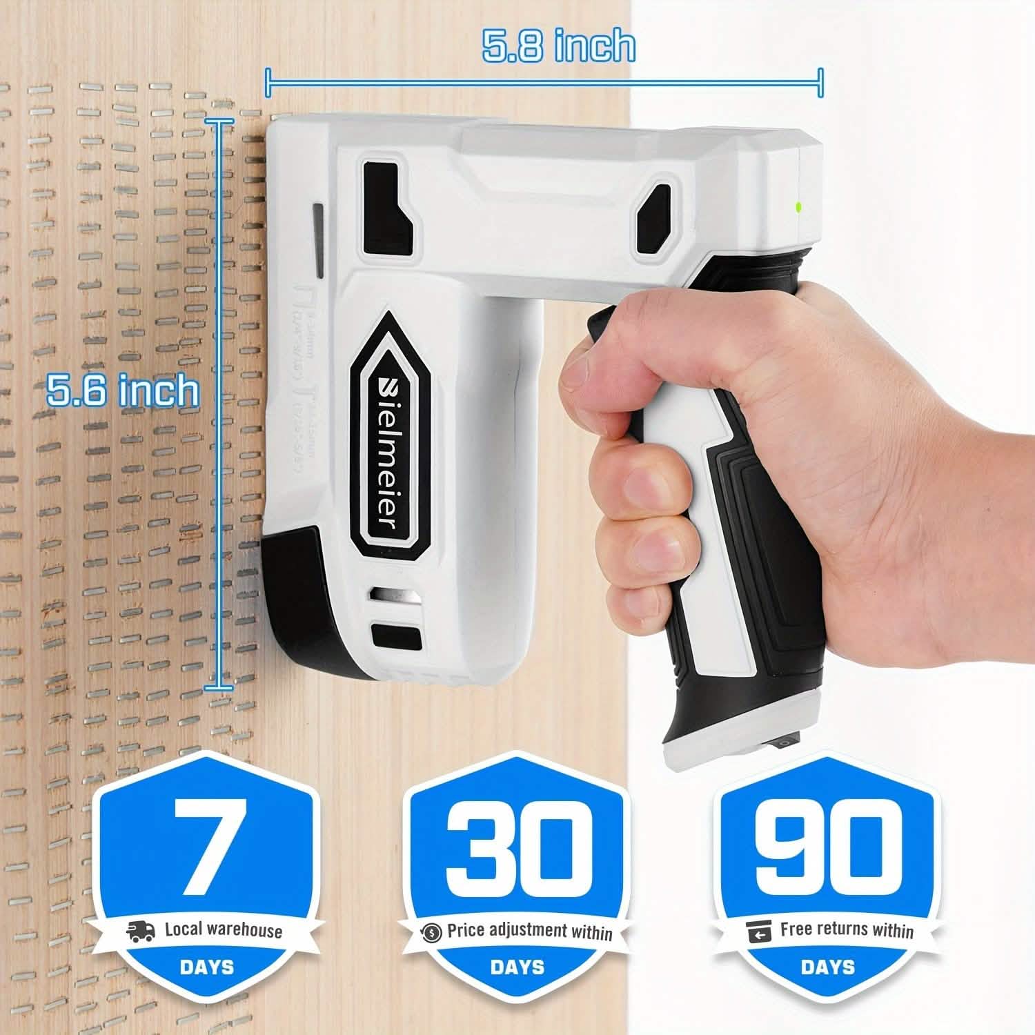 Bielmeier 20V Cordless 2-in-1 Stapler & Brad Nailer by DailySale