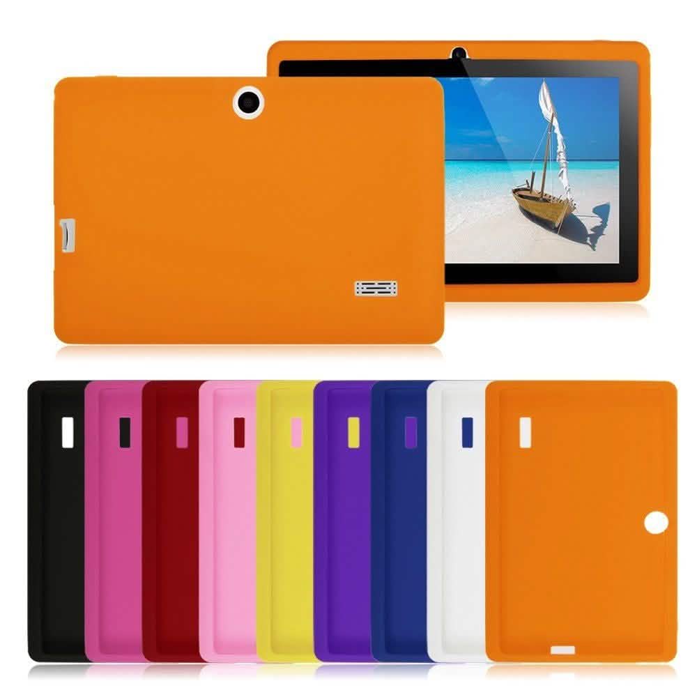 Silicone Back Cover Protective Case for 7" Tablet PC - Assorted Colors by DailySale