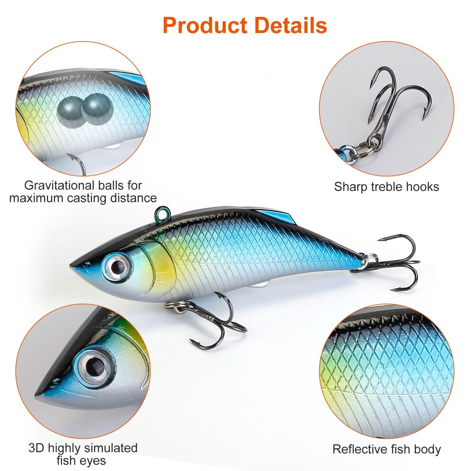 383-Piece: Fishing Lures Tackle Box by DailySale