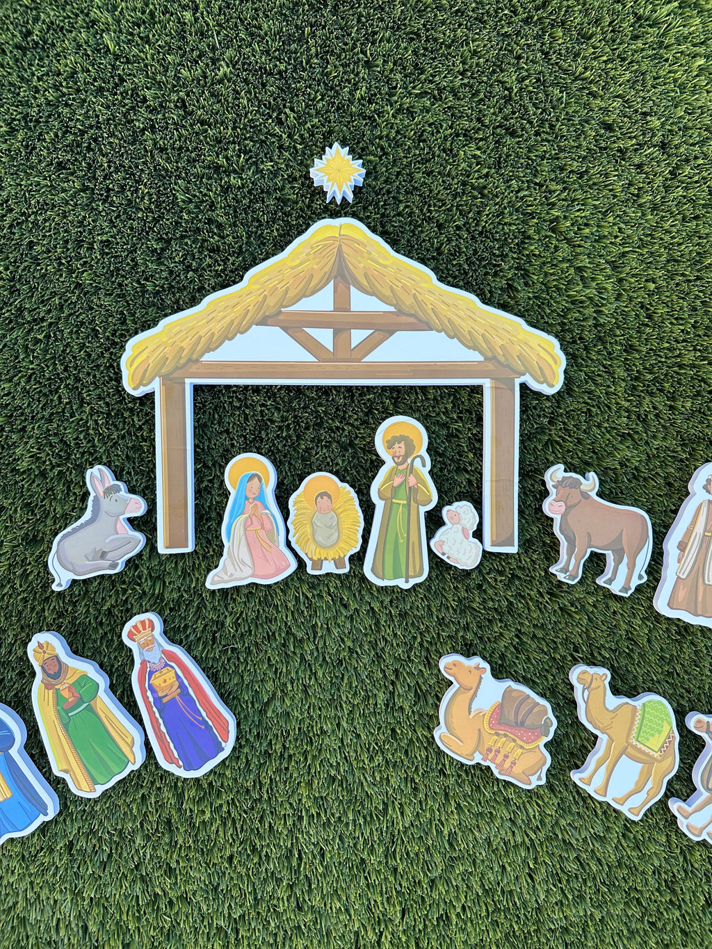 Quiet Nativity Set (a Christmas bath toy!) by Saintly Heart