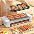 4-in-1 Multifunctional Sausage Grill – Non-Stick, Adjustable Temp, Removable Pan, Kitchen & Dorm Use by DailySale