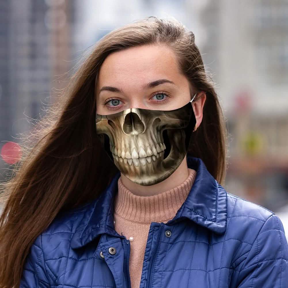3D Halloween Special Scary Faces Reusable Face Masks by DailySale