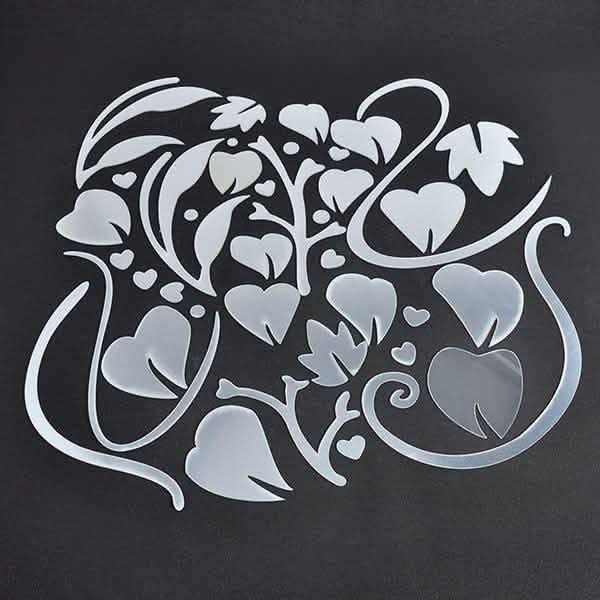 3D Mirror Flower Removable Wall Sticker by DailySale