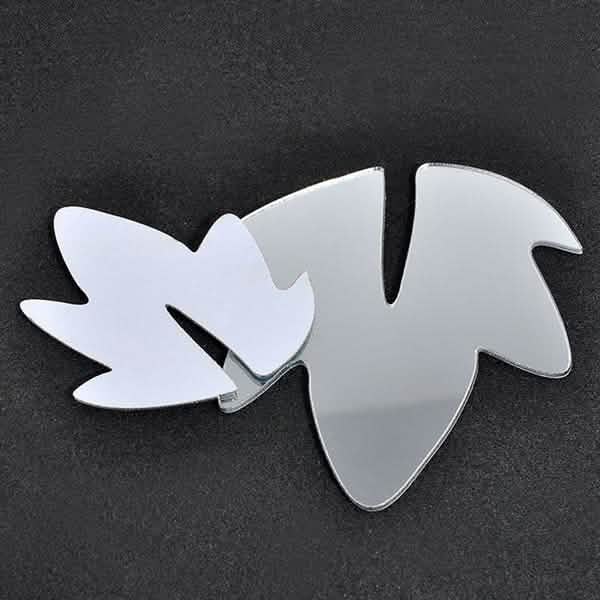 3D Mirror Flower Removable Wall Sticker by DailySale