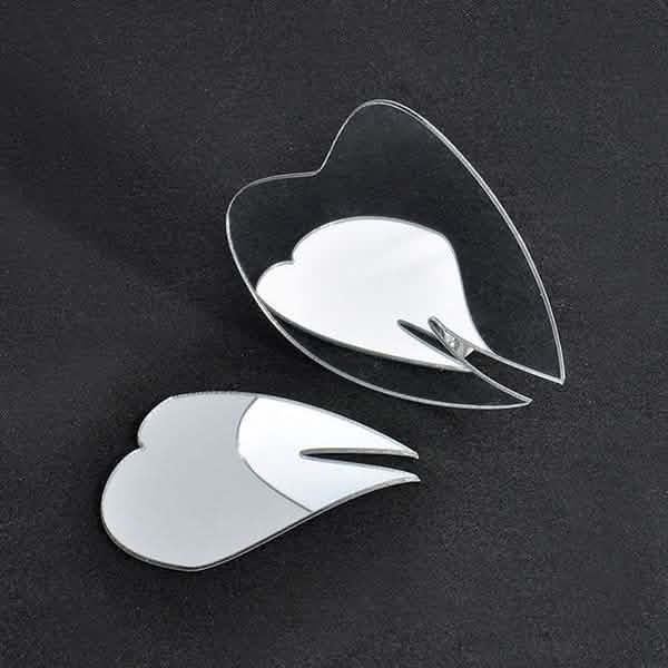 3D Mirror Flower Removable Wall Sticker by DailySale