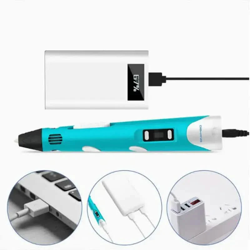 3D Printing Pen With Display - Includes 3D Pen by DailySale