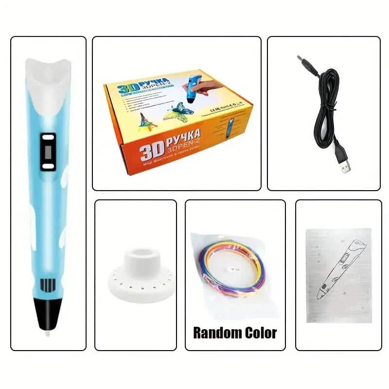 3D Printing Pen With Display - Includes 3D Pen by DailySale
