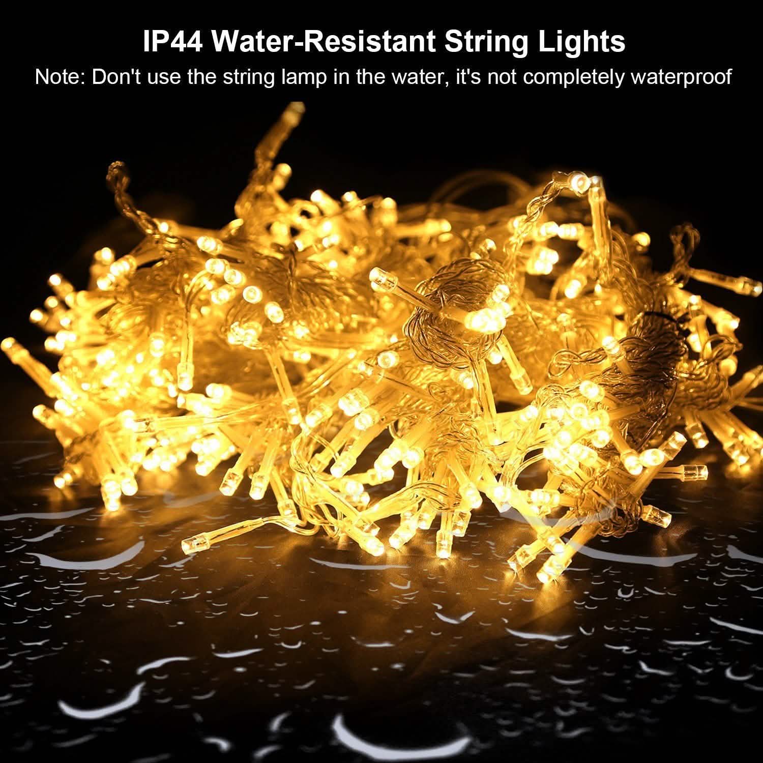 3M 300 LEDs String Curtain Light with Remote by DailySale